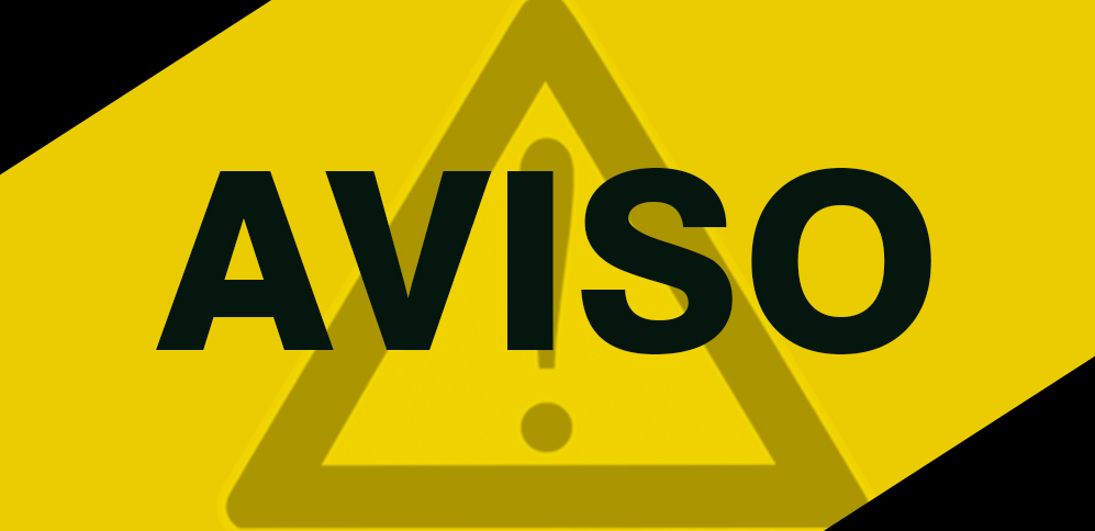 Aviso - Portal da Transparência