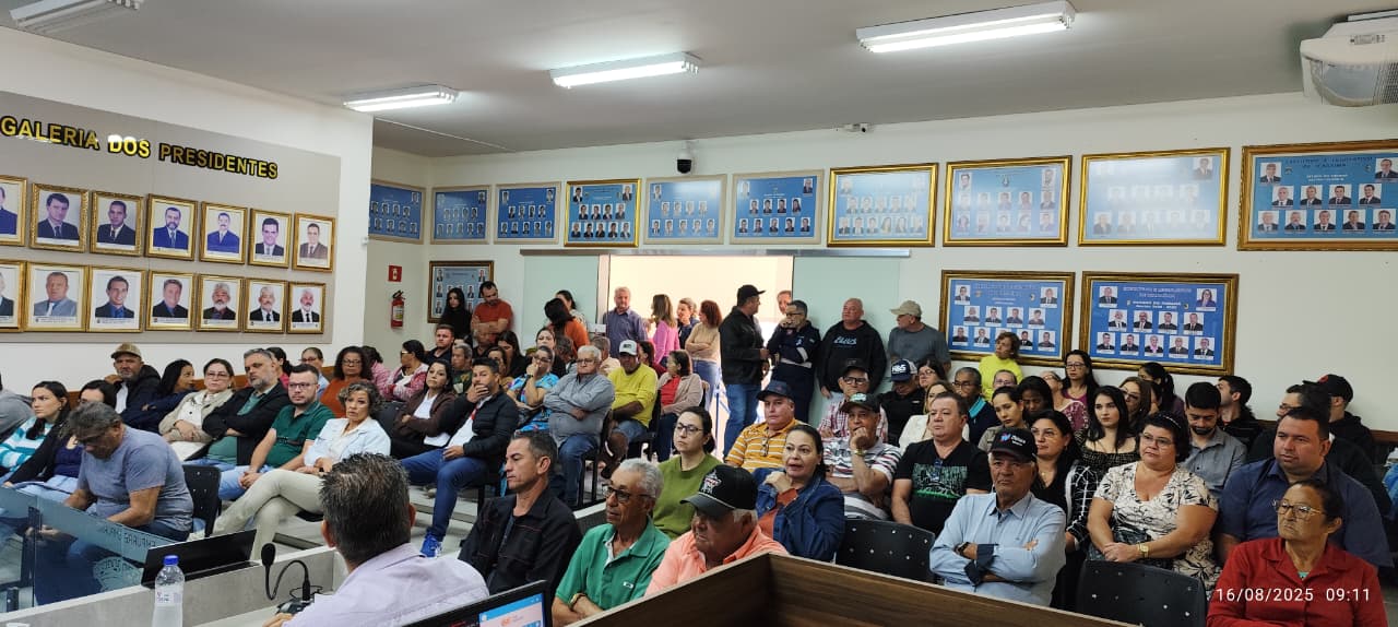 Câmara Municipal de Icaraíma realiza audiência pública sobre o Projeto de Lei nº 019/2025