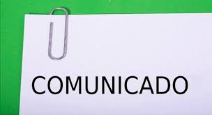 Comunicado