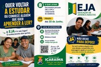Educação de Jovens e Adultos está com cadastramento aberto em Icaraíma