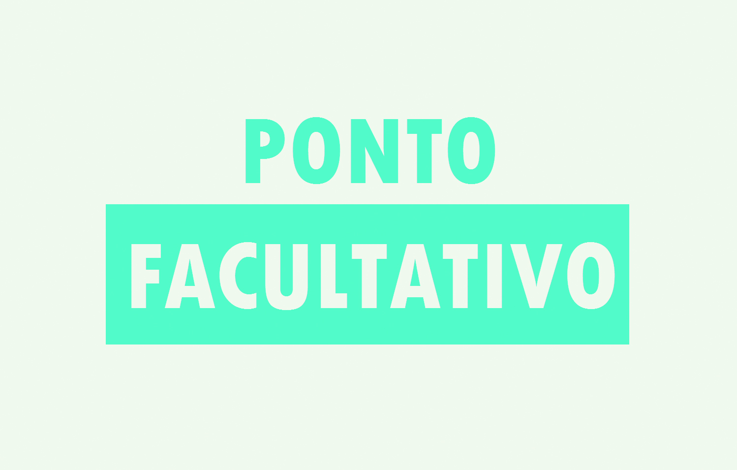 Ponto Facultativo