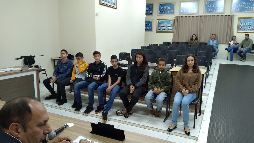 Sessão Solene de Certificação dos Vereadores Mirins