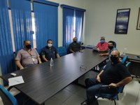 Vereadores da Câmara Municipal se reúnem com o gerente da COPEL para discutir casos de quedas de energia no Município