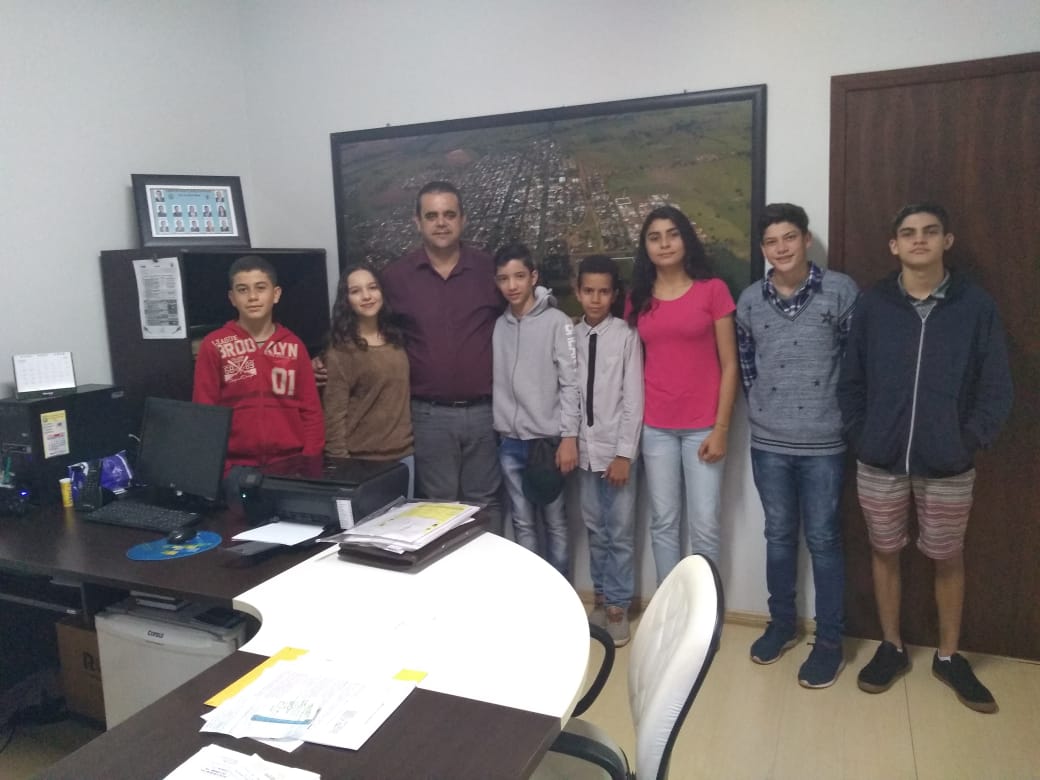 Vereadores Mirins se reúnem com o Prefeito Municipal